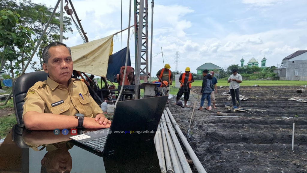 DPUPR Ngawi Fokus Tuntaskan 20 Paket Pembangunan Jaringan Irigasi Tahun 2025