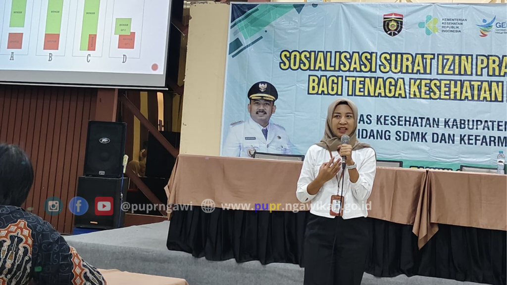 Dinas PUPR Kabupaten Ngawi Berikan Sosialisasi Terkait PBG dan SLF di Apotek
