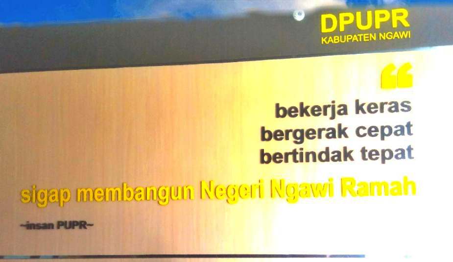 Awal Tahun 2023, Dinas PUPR Ngawi Proses 2 Paket Pengerjaan Jalan Penghubung antar Kecamatan
