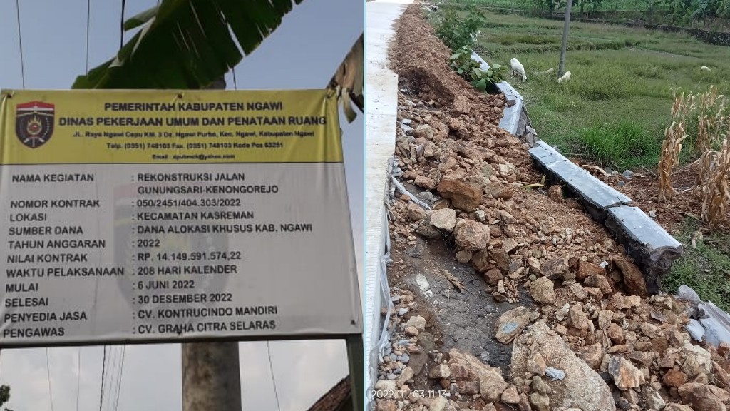 Penjelasan Dinas PUPR Terkait Proyek Infrastruktur Jalan yang Ambrol