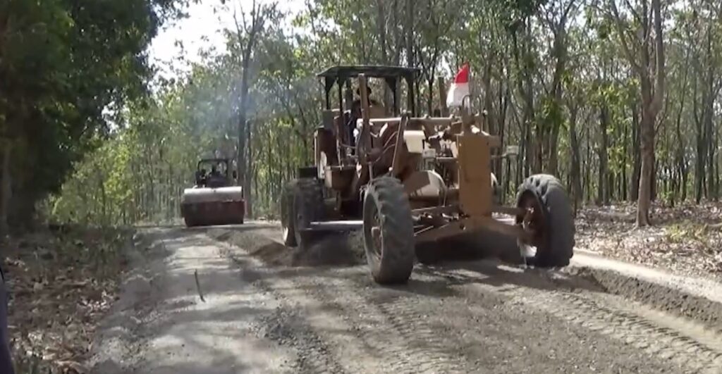 Dinas PUPR Ngawi Selesaikan Peningkatan Ruas Jalan Untuk Meningkatkan Konektivitas Antar Wilayah Dan Pemerataan Infrastrukutur