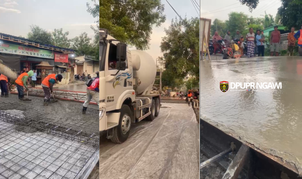 Progres Rekonstruksi Ruas Jalan Kendung – Kwadungan Tahap 2 Capai 8,59%