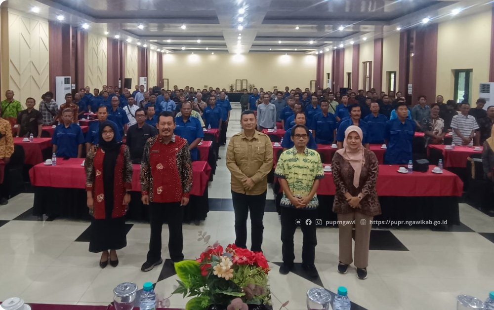 Sosialisasi dan Koordinasi Operasi dan Pemeliharaan Saluran Irigasi di wilayah Kabupaten Ngawi
