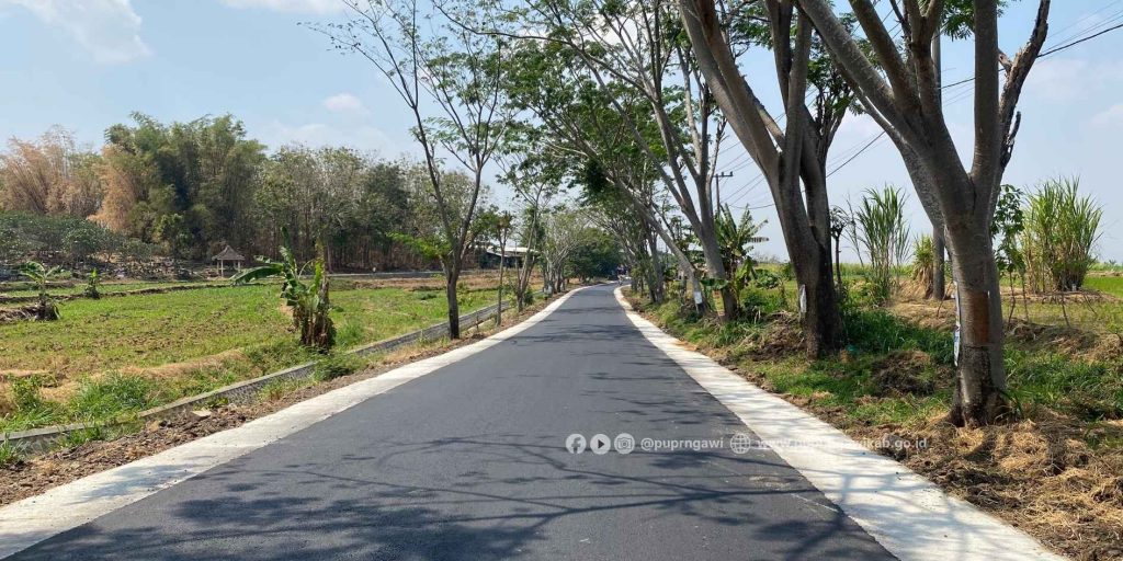 DPUPR NGAWI – Pemeliharaan Berkala Ruas Jalan Randusongo-Majaasem Capai 91,25%